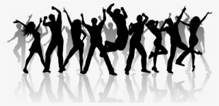 Dj Transparent Png - Group Of People Dancing #629563