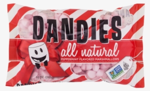 Chicago Vegan Foods Dandies Peppermint Mini Marshmallows - Dandies Marshmallows, Peppermint Flavored - 10 Oz #629611