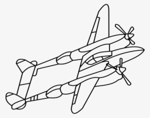 Airplane Fighter Aircraft Drawing Computer Icons Free - Dibujo De Avion Ww2 #629774