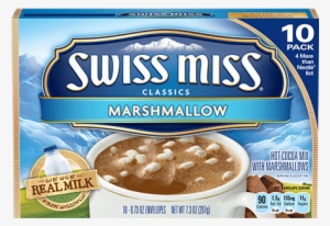 Milk Chocolate With Marshmallow - Swiss Miss Hot Chocolate #629920
