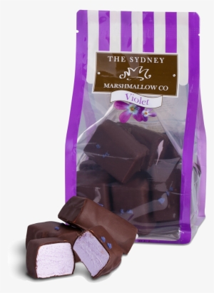 Chocolate Violet Marshmallows #629938