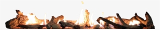 Fire Png Video Image Black And White Stock - Fire With Logs Png #6200892