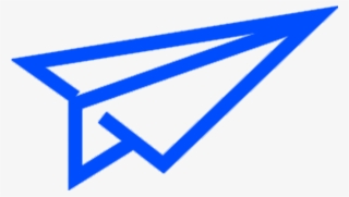 Get Paid Faster - Send Blue Icon #6201380