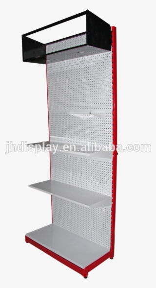 Single Sided Perforated Metal Sheet Display Stand Metal - Metal #6201586