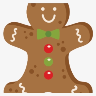 Christmas Gingerbread Man Clipart #6201980