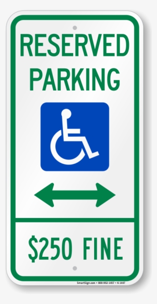 Zoom, Price, Buy - Handicap Parking Sign #6202163