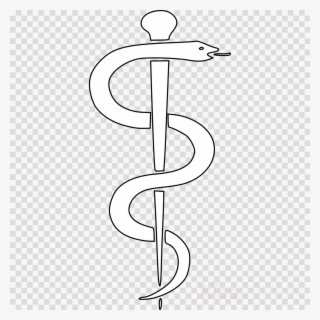 Rod Of Asclepius Clipart Rod Of Asclepius Staff Of - Clip Art #6202609