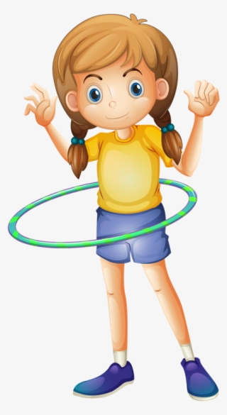 Фотки Painting For Kids, Drawing For Kids, School Clipart, - Hula Hoops Girl Clipart #6202743