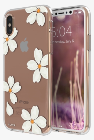 Iphone X/xs Flavr White Petals - Iphone 8/7/6s Plus Flavr White Petals Iplate Case #6203162