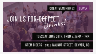 Cider - Creative Mornings #6204262