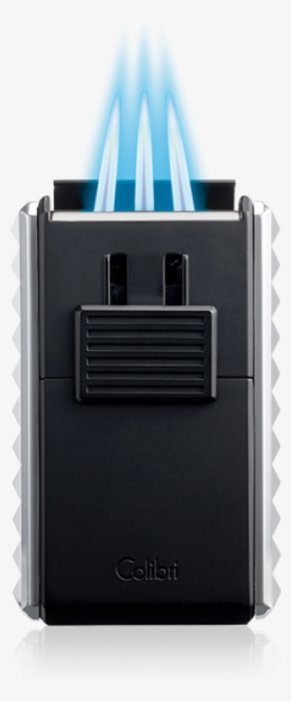 Quasar Astoria Triple Jet Flame Lighter With Fold Out #6205568