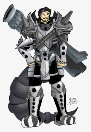 Atros Aggron Pokémon Gijinka By Canasominous - Aggron As A Human #6205943