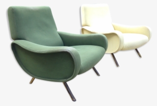 Paire De Fauteuils "lady" Marco Zanuso 1960 Vintage - Marco Zanuso #6206578