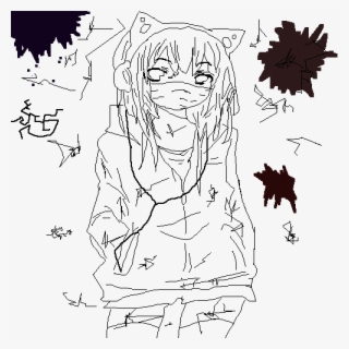 Royalty Free Download Pixilart By Lunakitten - Line Art #6206911