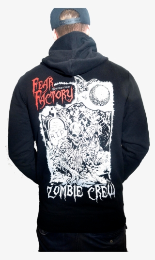Fear-factory Queesntown Zombie Head Hoody Back #6207696