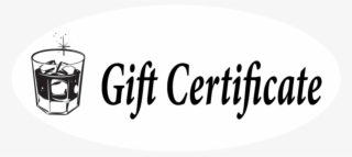 Gift Certificate Brandywine Bartending School #6207968