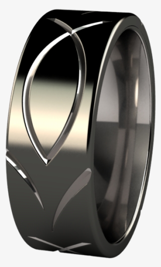 Ichthus Black And Colored - Ring #6208147