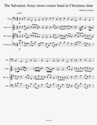 The Salvation Army Band Sheet Music For Tuba, French - Music #6208703