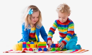 » Met Bixo Naar De Sterren Bixo - Children Playing With Wooden Train #6208970