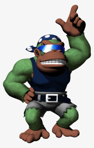 Jssb Funky Kong Alt 9 - Funky Kong Mario Kart Wii #6210724