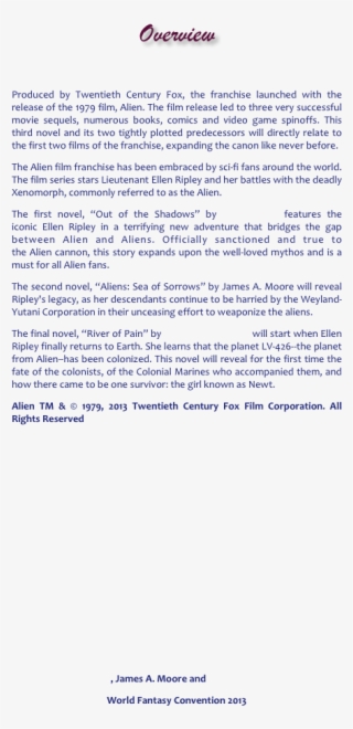 Overview Produced By Twentieth Century Fox, The Franchise #6211260