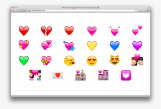 Heart Emojis ❤ 💔 ♥ 💗 💓 💕 💖 💞 💘 💛 💙 💜 - Sticker Picsart Trái Tim #6212591