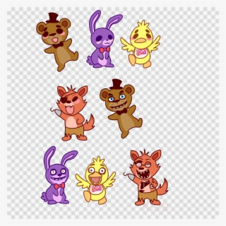 Download Cute Five Nights At Freddy's Clipart Five - Easy To Draw Fnaf Cartoon Style #6213318