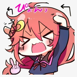 Image Pyon Emoticon Png - Pyon Kancolle #6215087