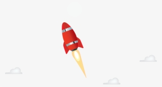 Rocket Illustration Png Download - Monoplane #6215428