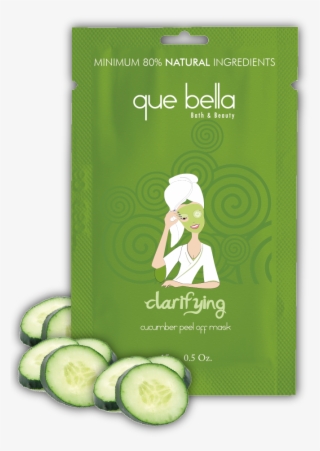 Que Bella Beauty Clarifying Cucumber Peel-off Mask - Que Bella Mud Dead Sea Replenishing Mask - 2.64 Fl #6216044