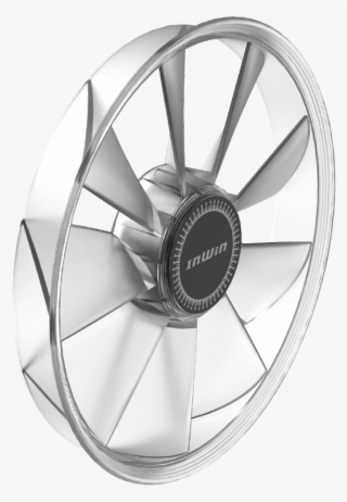 The Turbine Blade Design Is Molded To The Inner Frame #6216341