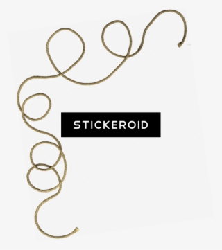 Curly Rope - Line Art #6218131