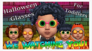 Halloween Glasses For Toddlers - The Sims 4 #6218586