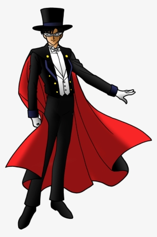 Mamoru Chiba Tuxedo Mask By Batcomiquero95-d6skuh8 - Sailor Moon Tuxedo Mask Silueta #6219322