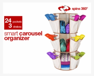 Smart Carousel Organizer As Seen On Tv - Smart Carousel Organizer 3 Shelves #6219848
