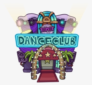 Fashion Festival Dance Club Exterior - Cartoon #6222150