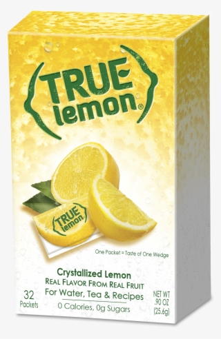 True Lemon Drink Mix, Lemonade, 32 Packets, 1 Box #6222756