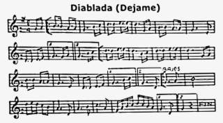 1862 Partiture Of A Diablada Tune Named Déjame By The - Captain Pugwash Theme Sheet Music #6223465