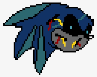 Nitro Metal Sonic V3 - Pixel Art #6226389