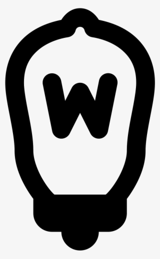 It's A Logo Of Edison Bulb Reduced To An Image Of A - Emblem #6227061