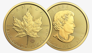 Gold Maple Leaf Coin - 2017 25 Cent Coin - Love My Cat #6228674