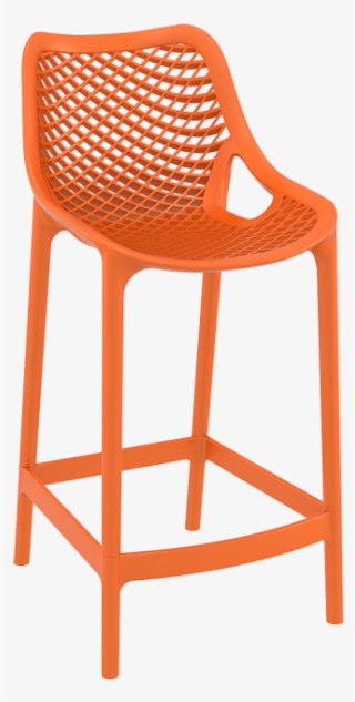 Air Barstool Commercial Furniture For Cafe And Restaurant - Orange Bar Stool Vinyl #6228963