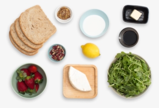 Grilled Brie Sandwiches With Quick Strawberry Jam & #6231078