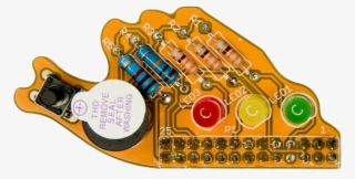 Fish Dish - Pi Supply Led And Buzzer Add-on Board For Raspberry #6231083