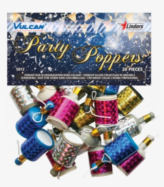 Party Poppers Goud & Zilver 20 Stuks - Linders Fyrverkeri #6231142 Party Poppers Goud & Zilver 20 Stuks - Linders Fyrverkeri #6231142