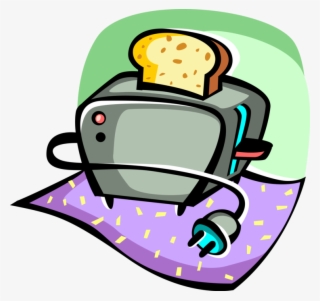 Vector Illustration Of Small Electric Kitchen Appliance - Vector Graphics #6231351