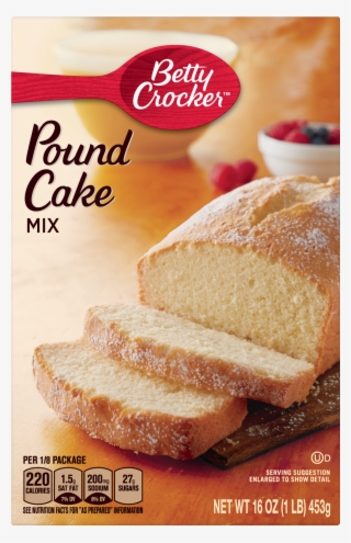 Betty Crocker Pound Cake Mix #6231528
