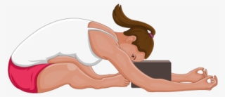 Butterfly Pose With A Block - Baddha Konasana Variations #6231643