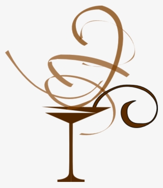 Svg Black And White Library Clip Art At Clker Com Vector - Martini Clip Art #6231983