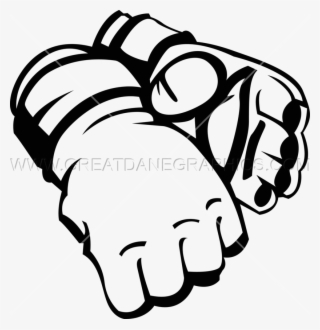 Gloves Clipart Ufc Glove - Mma Gloves Art #6232485
